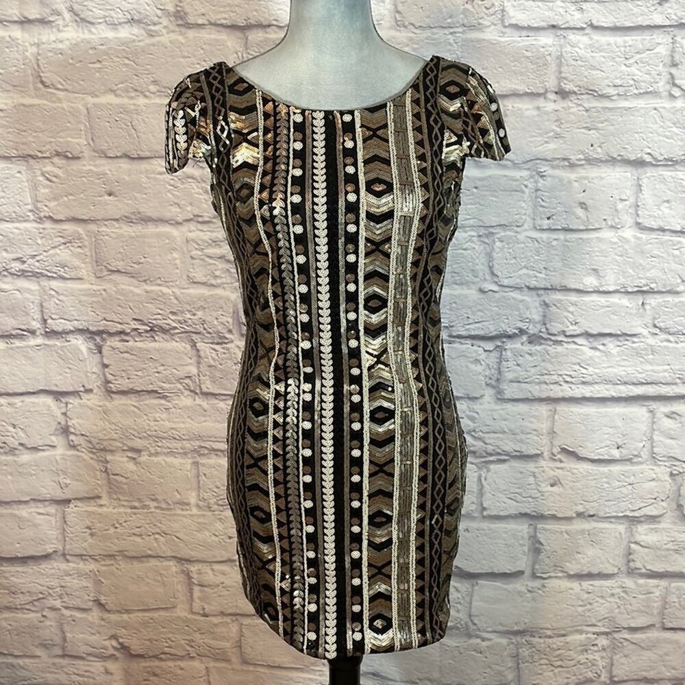 NWT Mittoshop sequin cocktail dress